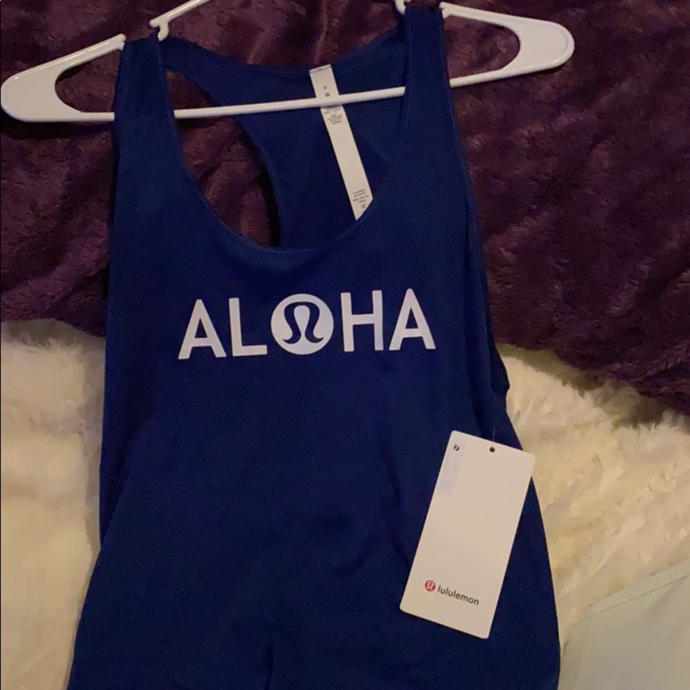 Lululemon aloha size 6 tank